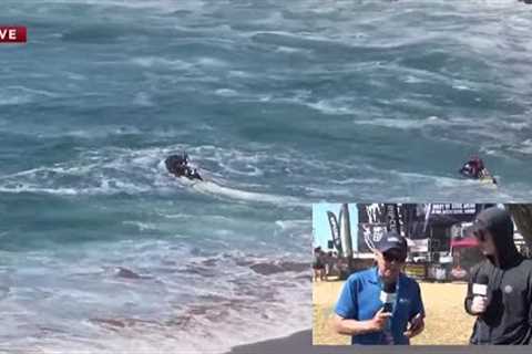Injuries force several surfers out of ''The Eddie''