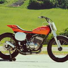 The Italian Job: A 1974 Harley-Davidson SX250 Flat Tracker by Fuchs