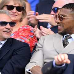That Time Anthony Joshua Nearly Gave Me a Permanent Limp at Wimbledon