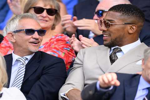 That Time Anthony Joshua Nearly Gave Me a Permanent Limp at Wimbledon