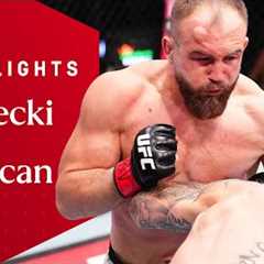 BRUTAL BLOODY BOUT! 🩸  Mateusz Rebecki vs Chris Duncan  UFC Fight Night Highlights