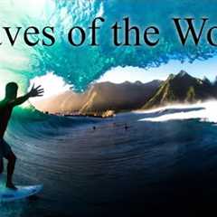 🔴 (ASMR) Waves of the World/Surfing🌊 - Hawaii, Teahupo''o - 10 Hour Loop for Stores