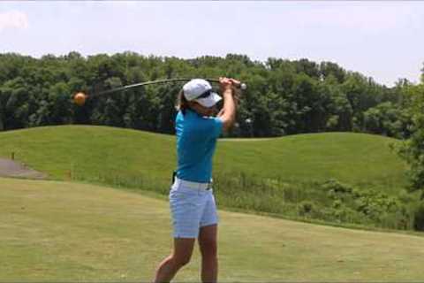 Orange Whip Golf Training Aid Review by Erika Larkin PGA