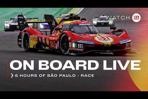 WEC Onboard the #51 LIVE race action at 6H São Paulo  2024 | Ferrari Hypercar