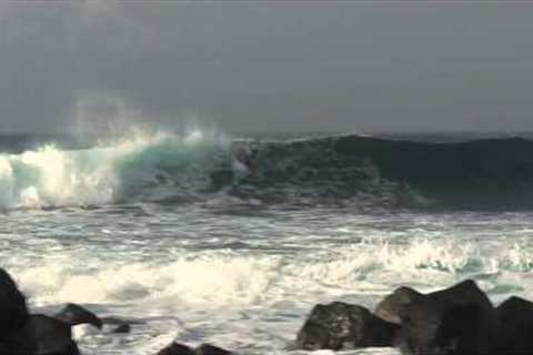 Summer surf Big island Hawaii
