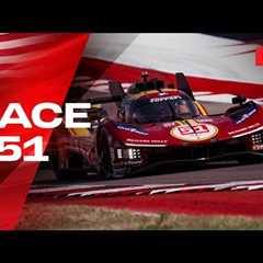 LIVE RACE Onboard car #51 for Lone Star of Le Mans | Ferrari Hypercar