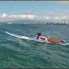 Surfing on Waikiki
