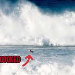 A SURF SESSION WORTH GETTING CAUGHT BY WAVES LIKE THIS?….