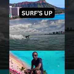 Hot Spot Surf School Hawaii Surfing Lesson At Hilton Hawaiian Village - Tyrik Wynn #Surf #Hawaii