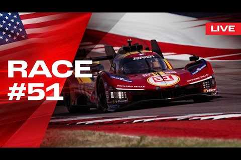 LIVE RACE Onboard car #51 for Lone Star of Le Mans | Ferrari Hypercar