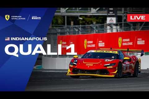 LIVE Ferrari Challenge North America - Indianapolis, Qualifying 1