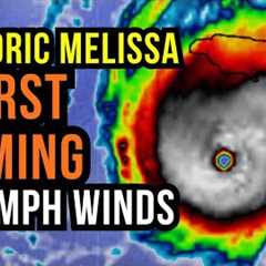 Historic Hurricane Melissa become a Category 5 and heads to Jamaica...