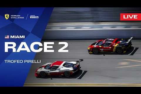 LIVE Ferrari Challenge North America - Miami, Race 2 - Trofeo Pirelli
