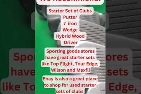 What Golf Clubs Do Beginners Need?