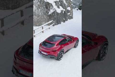 There’s no business like snow business. #FerrariPurosangue