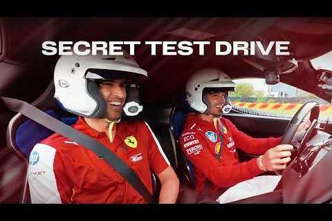 Leclerc & Giovinazzi take the Ferrari 849 Testarossa for Its first drive