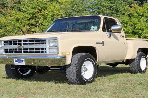 Rare 1987 Chevy Stepside Acquired And Restored After A 38-Year Wait