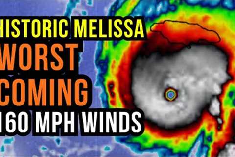Historic Hurricane Melissa become a Category 5 and heads to Jamaica...