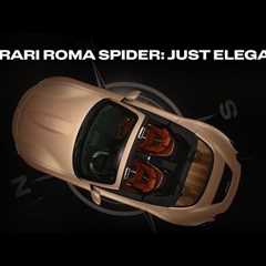 The Ferrari Roma Spider: a journey into excellence