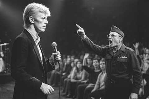 ANGRY Veteran Challenged David Bowie on Stage — What Bowie Did Next SHOCKED 8,000 People