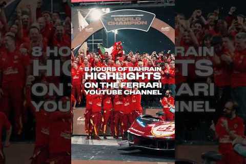 What a race. What a season finale. 🏆 #WEC #FerrariHypercar