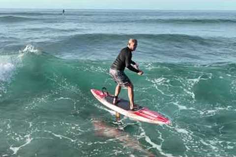 Surfing At Kaisers In Oahu HI, November 7 2025.