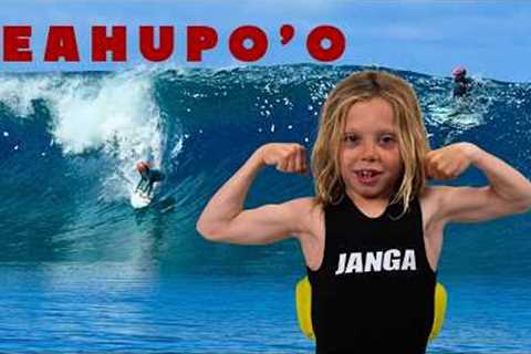 POV: You''re 8 Years Old Surfing Teahupo''o