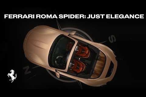 The Ferrari Roma Spider: a journey into excellence