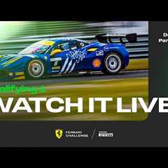 Ferrari Challenge UK - Donington, Qualifying 1