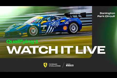 Ferrari Challenge UK - Donington, Qualifying 1