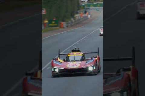 WHAT. A. MOVE 👏 #FerrariHypercar #WEC #LeMans24