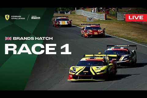 LIVE Ferrari Challenge UK - Brands Hatch, Race 1