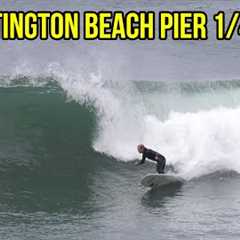 Last Good Waves Before The Rain Hit The Huntington Beach Pier! (January 4th 2026)