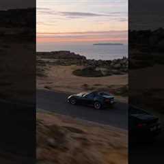 Sunset chasing, coastline slaying. #Ferrari12CilindriSpider #Portugal #DrivingFerrari #Ferrari