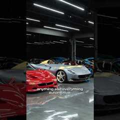 An eclectic collection. Watch the full video, out now. #Ferrari