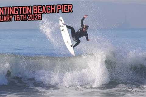 Friday SHREDDING at The Huntington Beach Pier! (January 16th 2025)