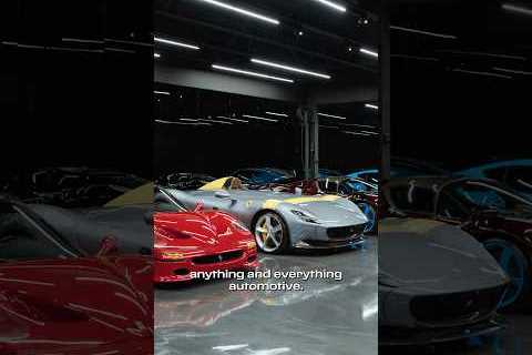 An eclectic collection. Watch the full video, out now. #Ferrari