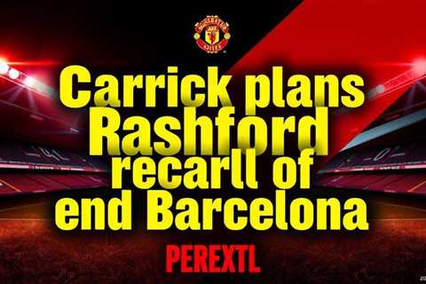 Carrick plans Rashford recall to end Barcelona loan spell